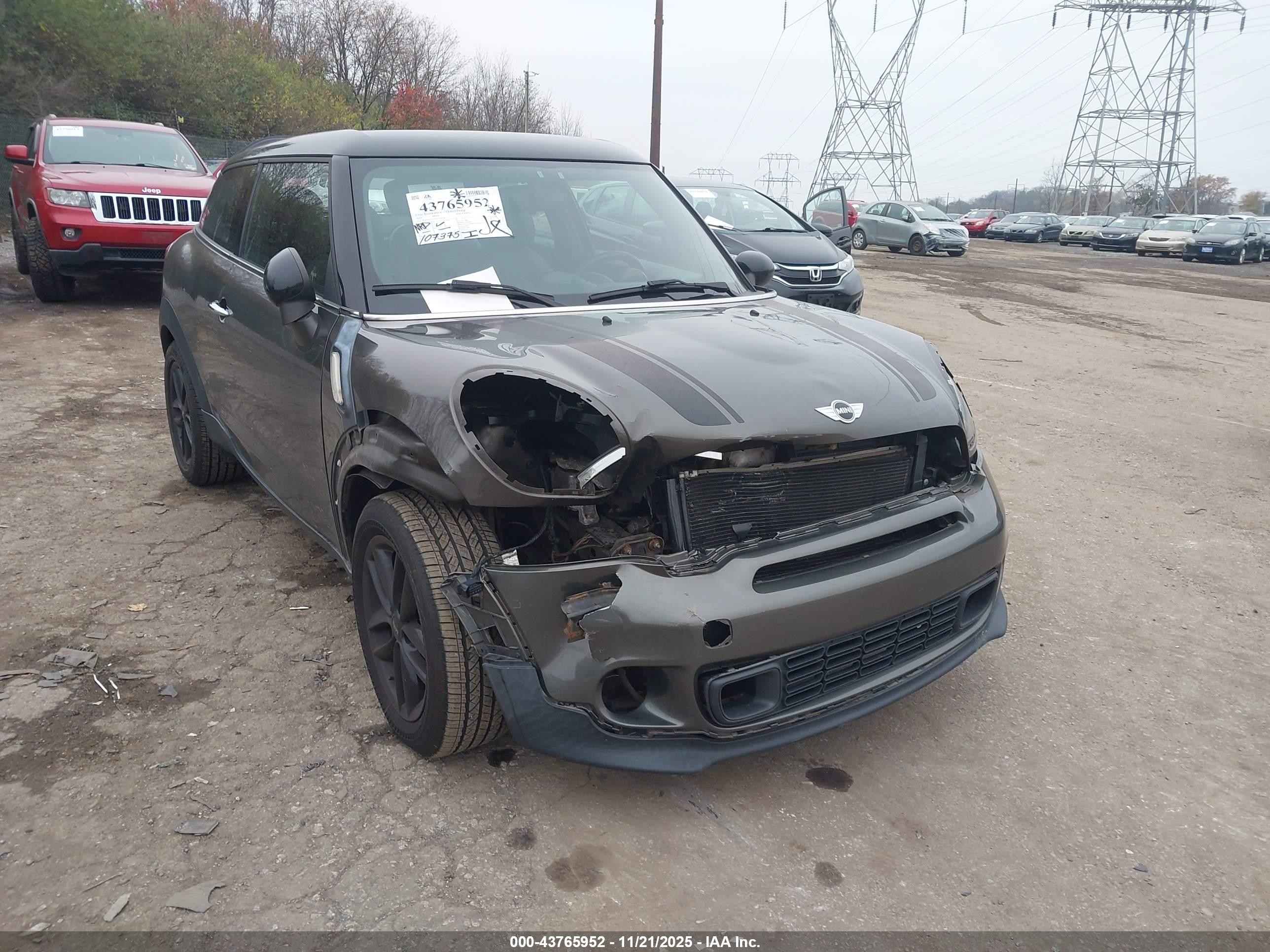 2014 Mini Paceman Cooper S Gray vin: WMWSS7C59EWN70504