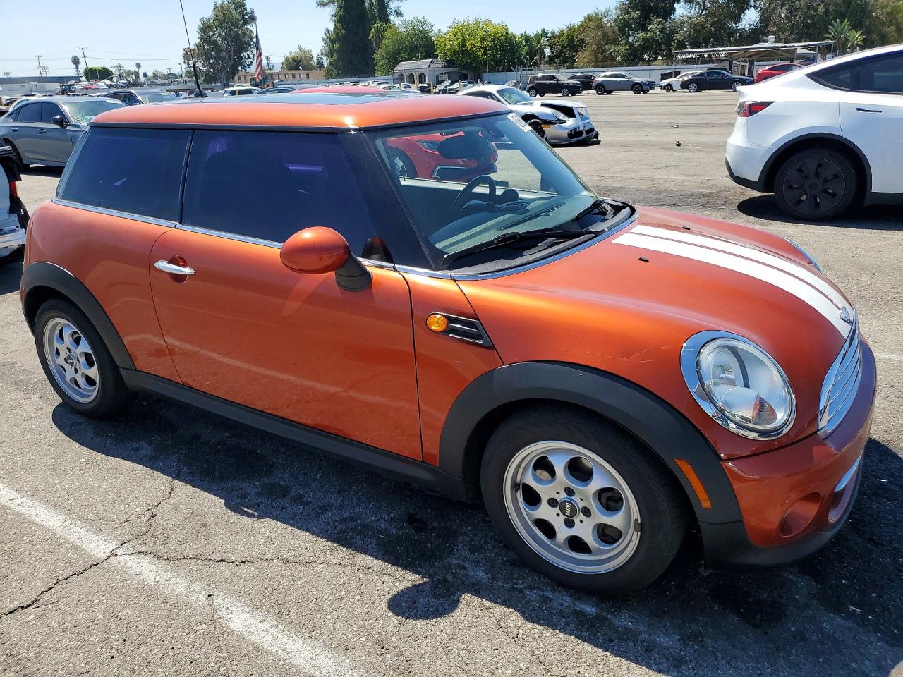 2012 Mini Cooper Clubman Jcw Orange vin: WMWSU3C50CT256032