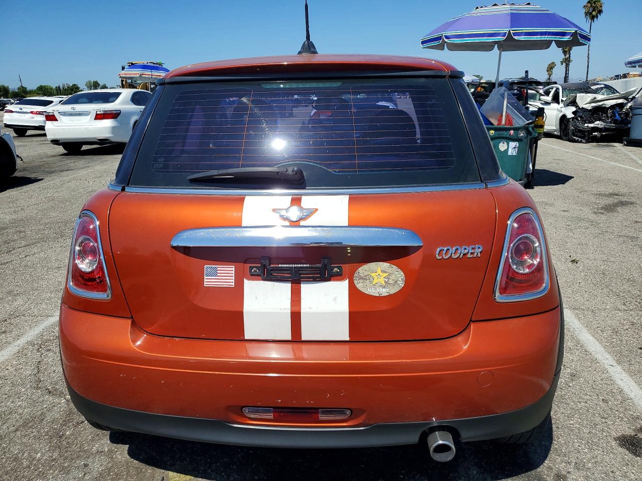 2012 Mini Cooper Clubman Jcw Orange vin: WMWSU3C50CT256032