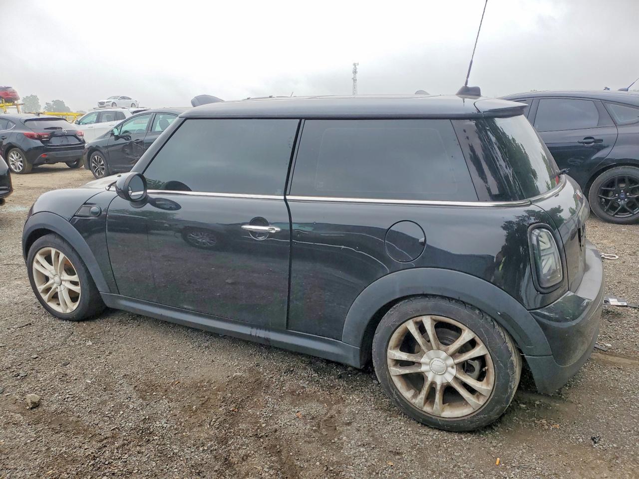 2012 Mini Cooper Black vin: WMWSU3C50CT368314