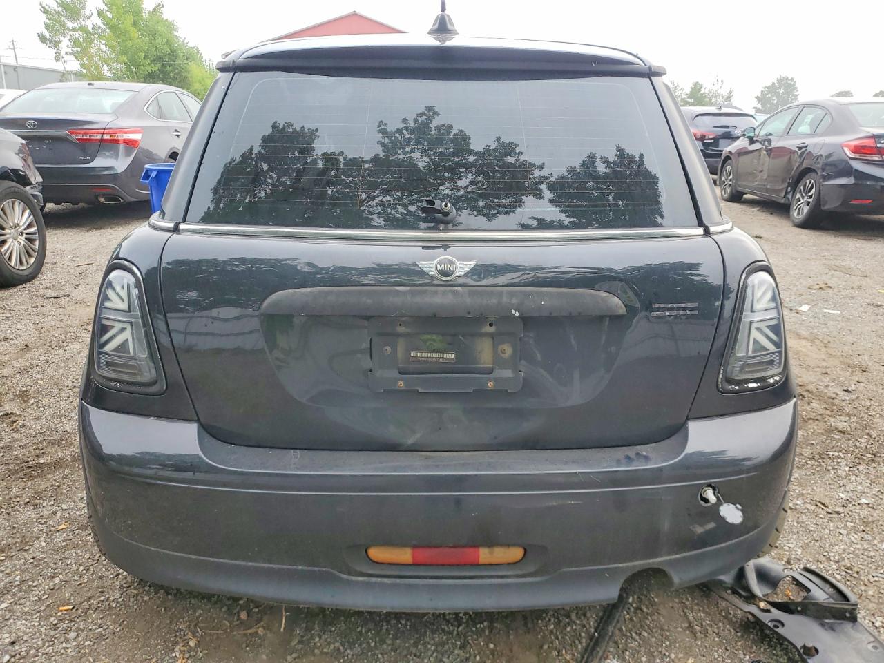 2012 Mini Cooper Black vin: WMWSU3C50CT368314
