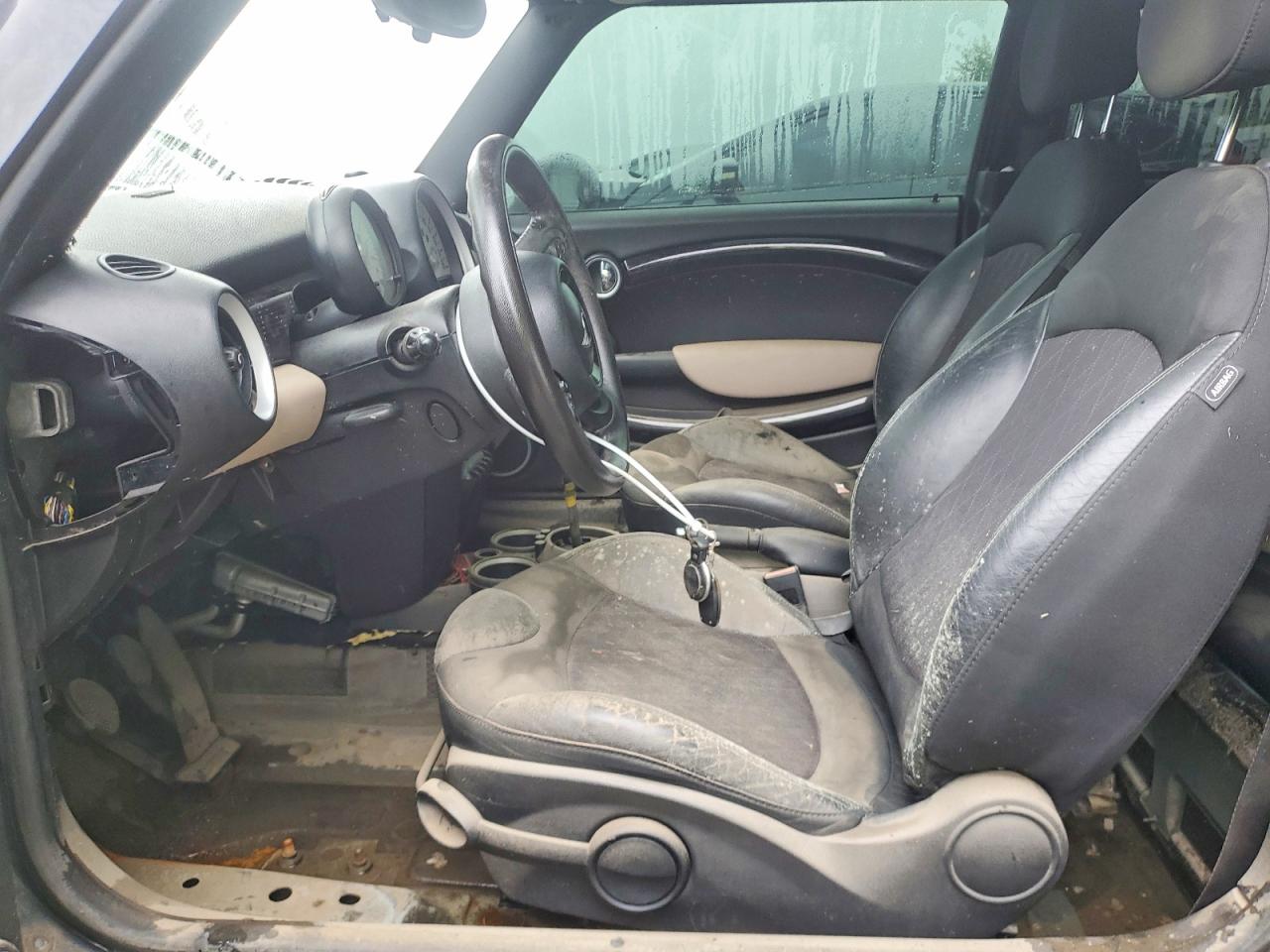 2012 Mini Cooper Black vin: WMWSU3C50CT368314