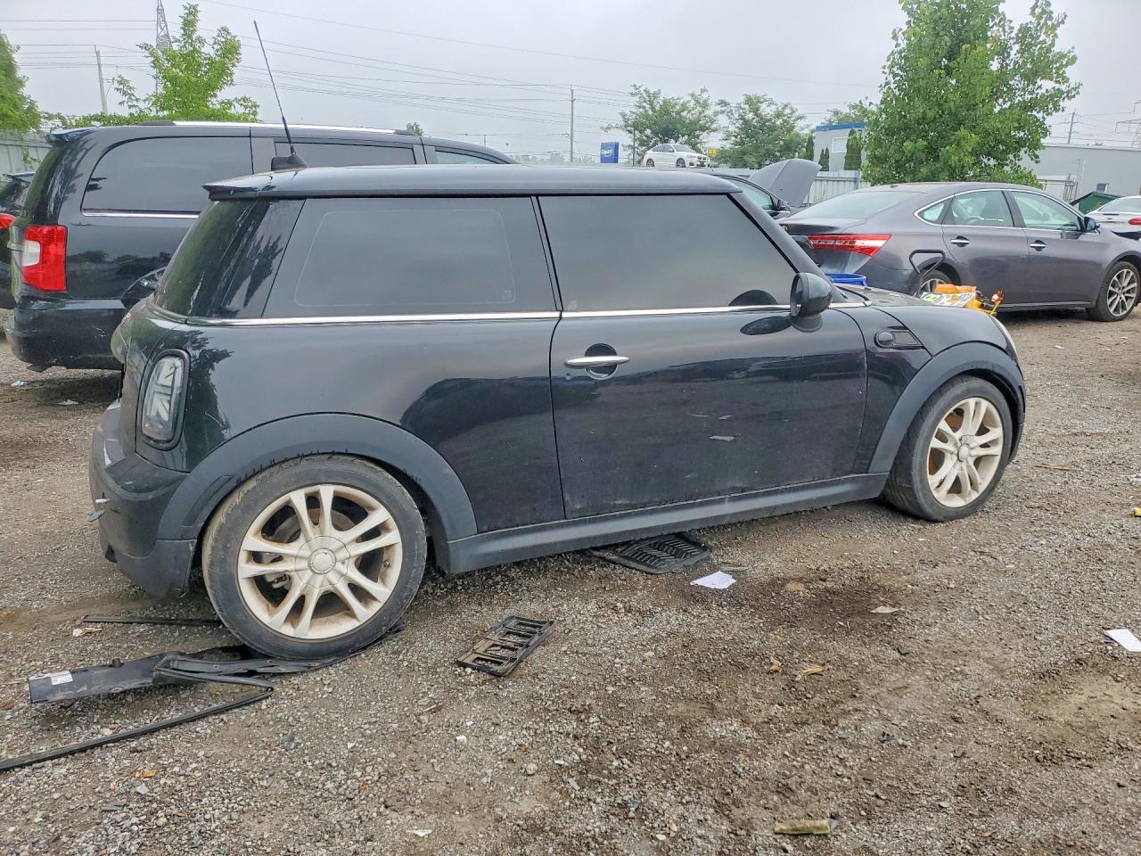 2012 Mini Cooper Black vin: WMWSU3C50CT368314