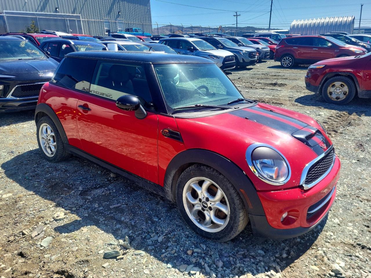 2012 Mini Cooper Red vin: WMWSU3C50CT369608