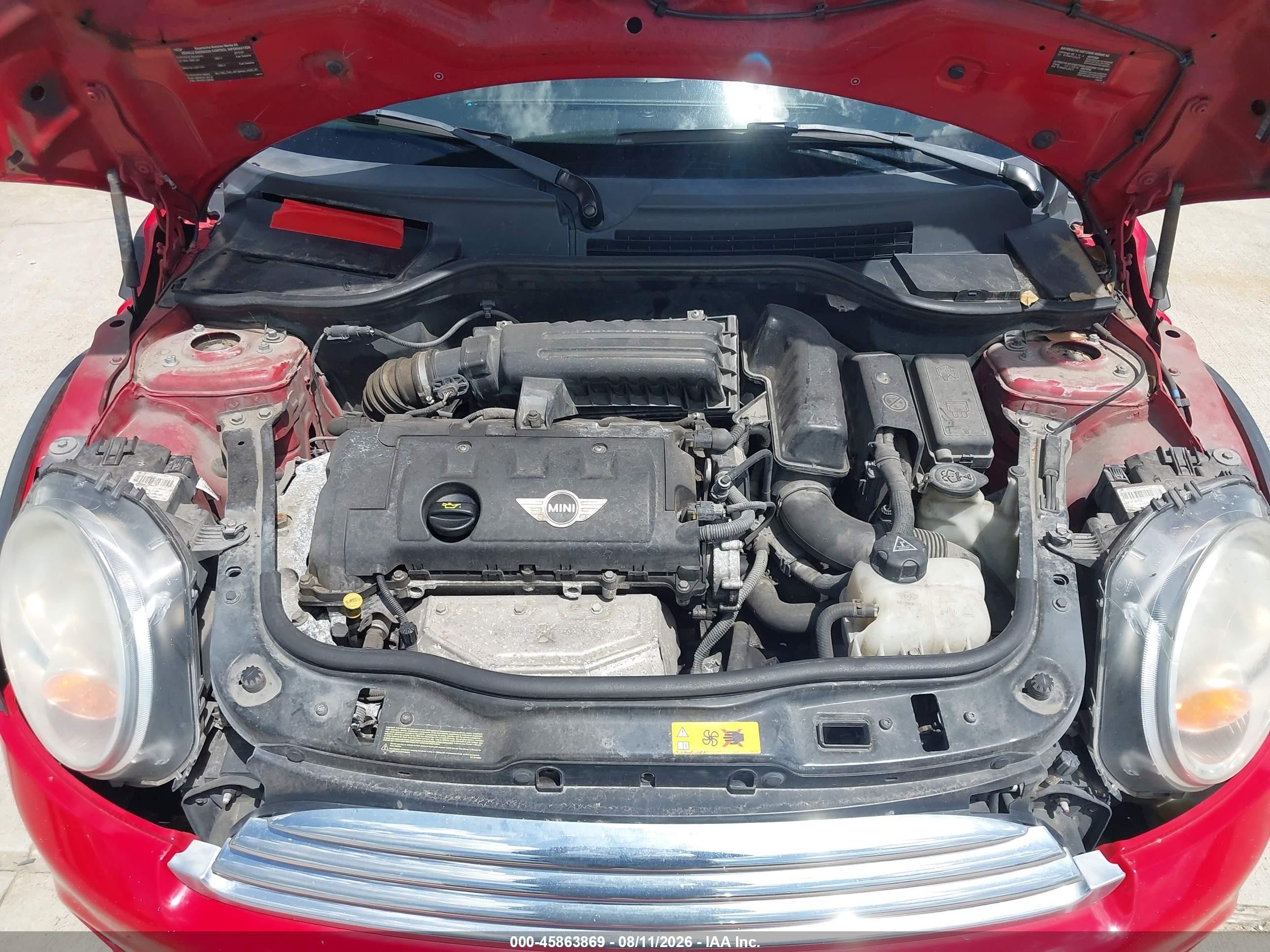 2013 Mini Hardtop Cooper Red vin: WMWSU3C50DT372803