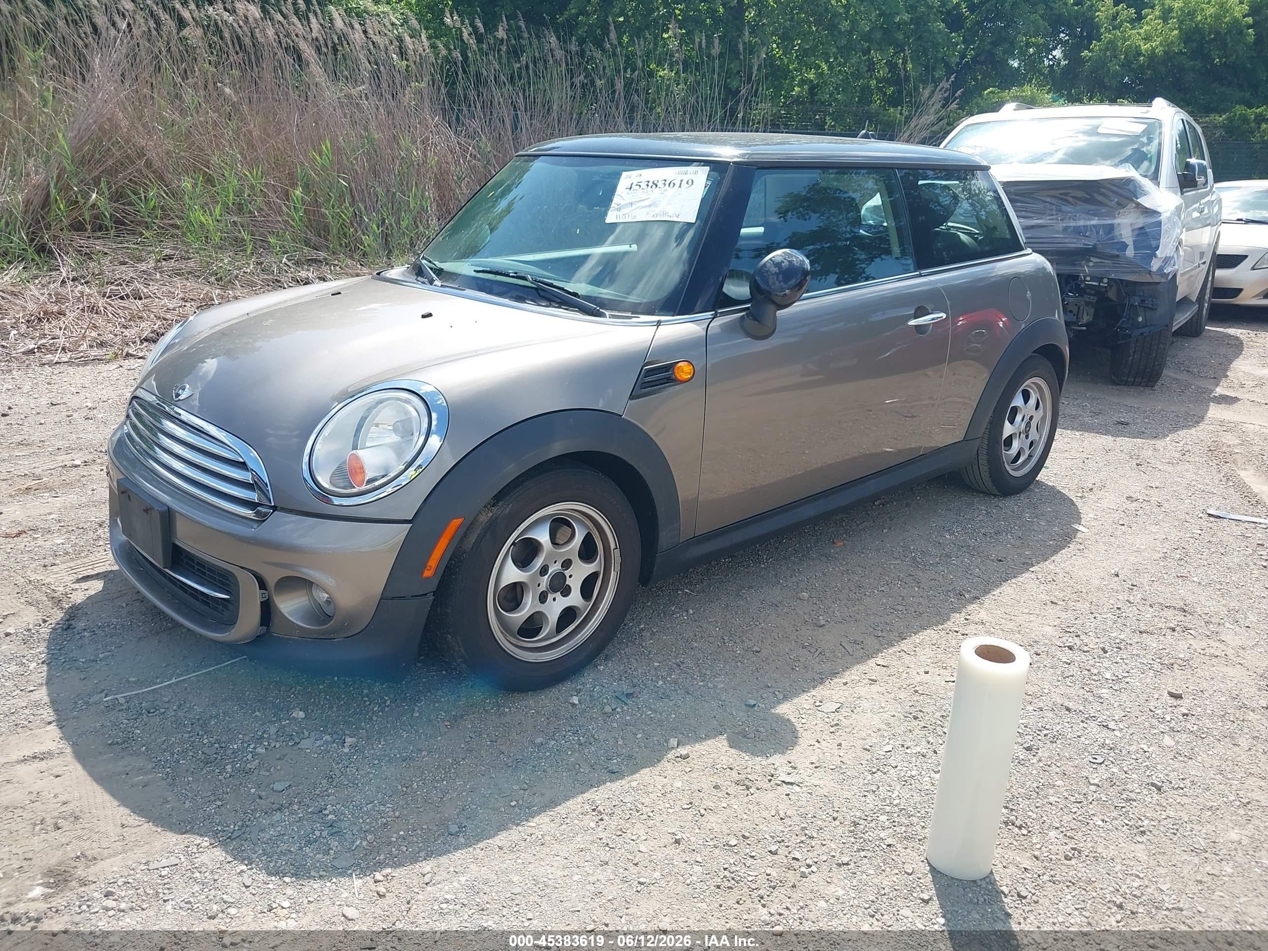 2012 Mini Cooper   Золотой vin: WMWSU3C51CT255469