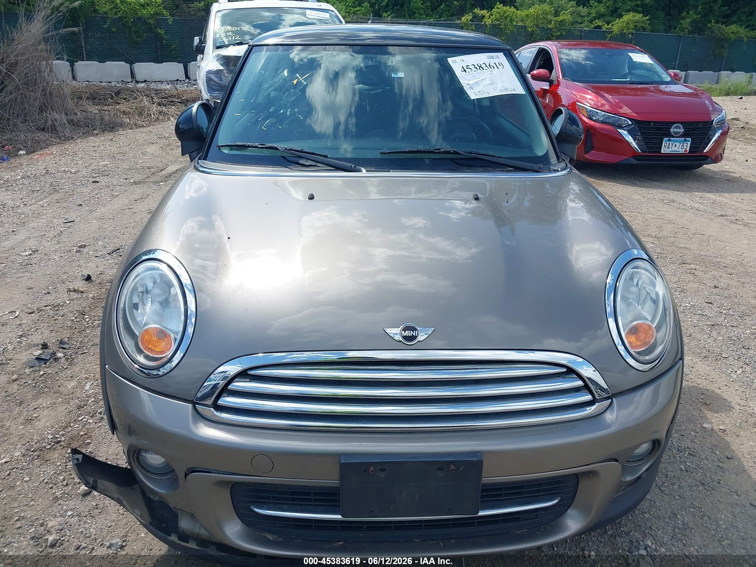 2012 Mini Cooper   Золотой vin: WMWSU3C51CT255469