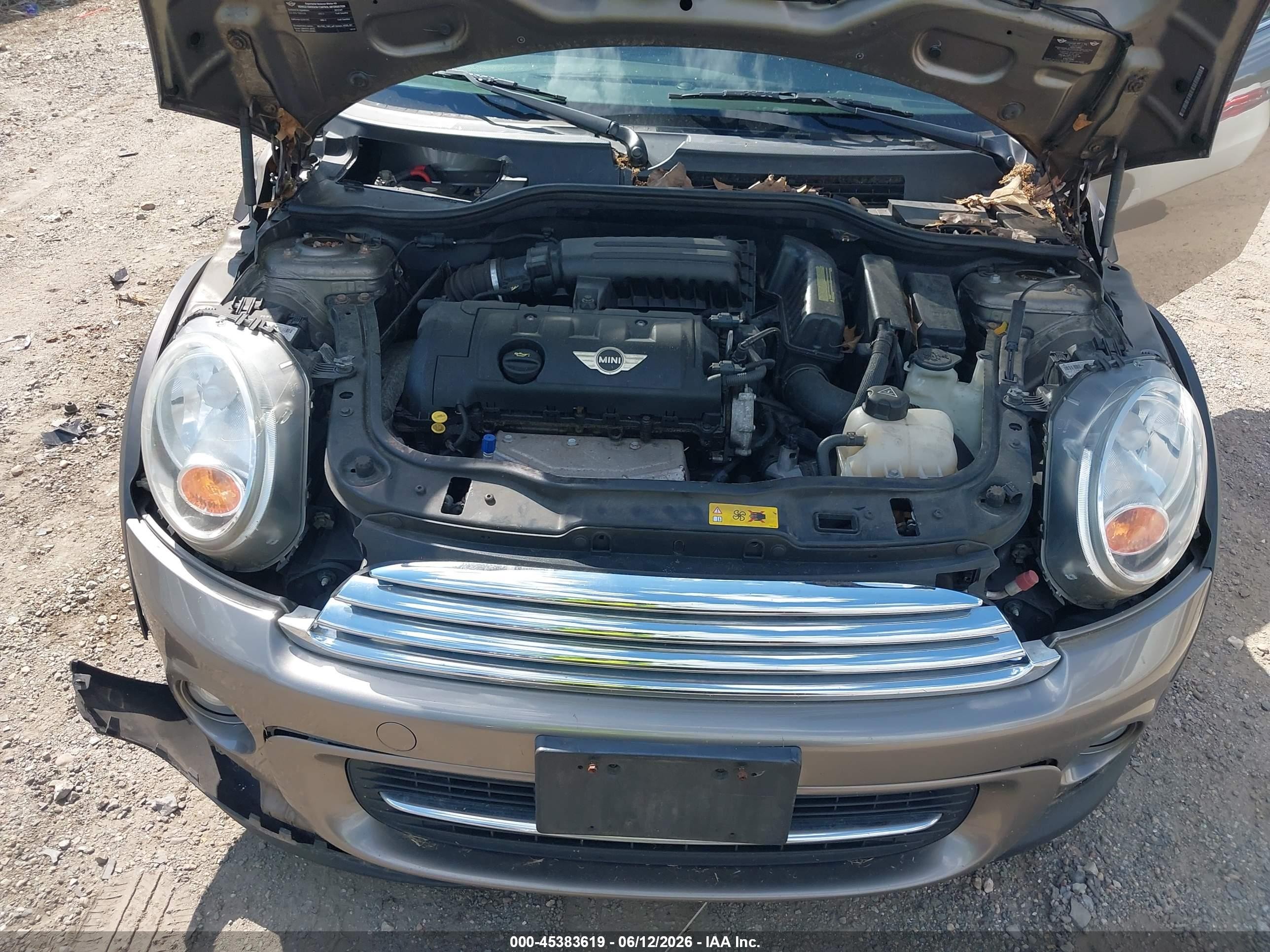 2012 Mini Cooper   Золотой vin: WMWSU3C51CT255469