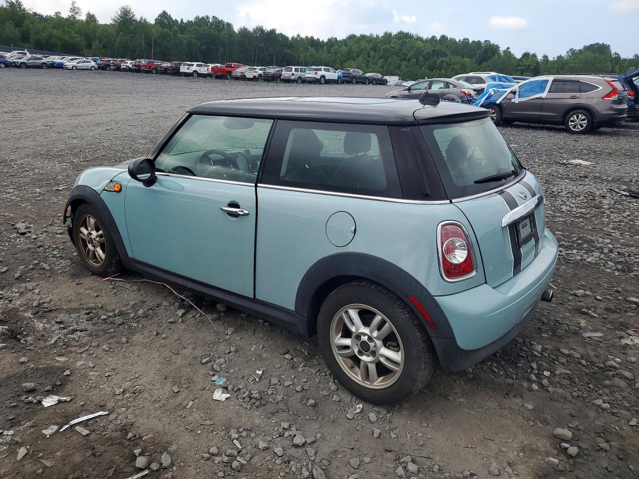 2012 Mini Cooper Turquoise vin: WMWSU3C51CT255682