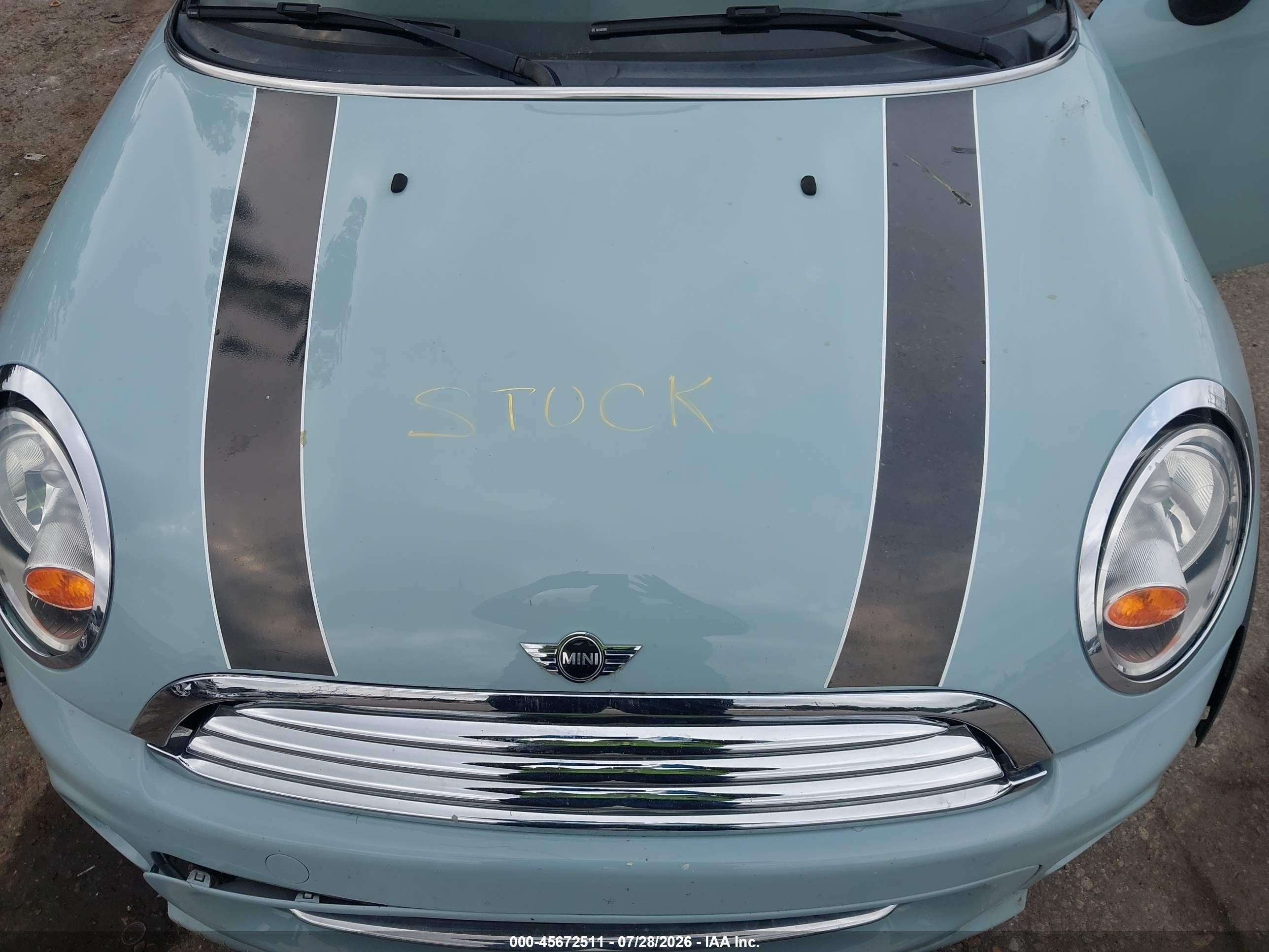 2013 Mini Hardtop Cooper Light Blue vin: WMWSU3C52DT682838