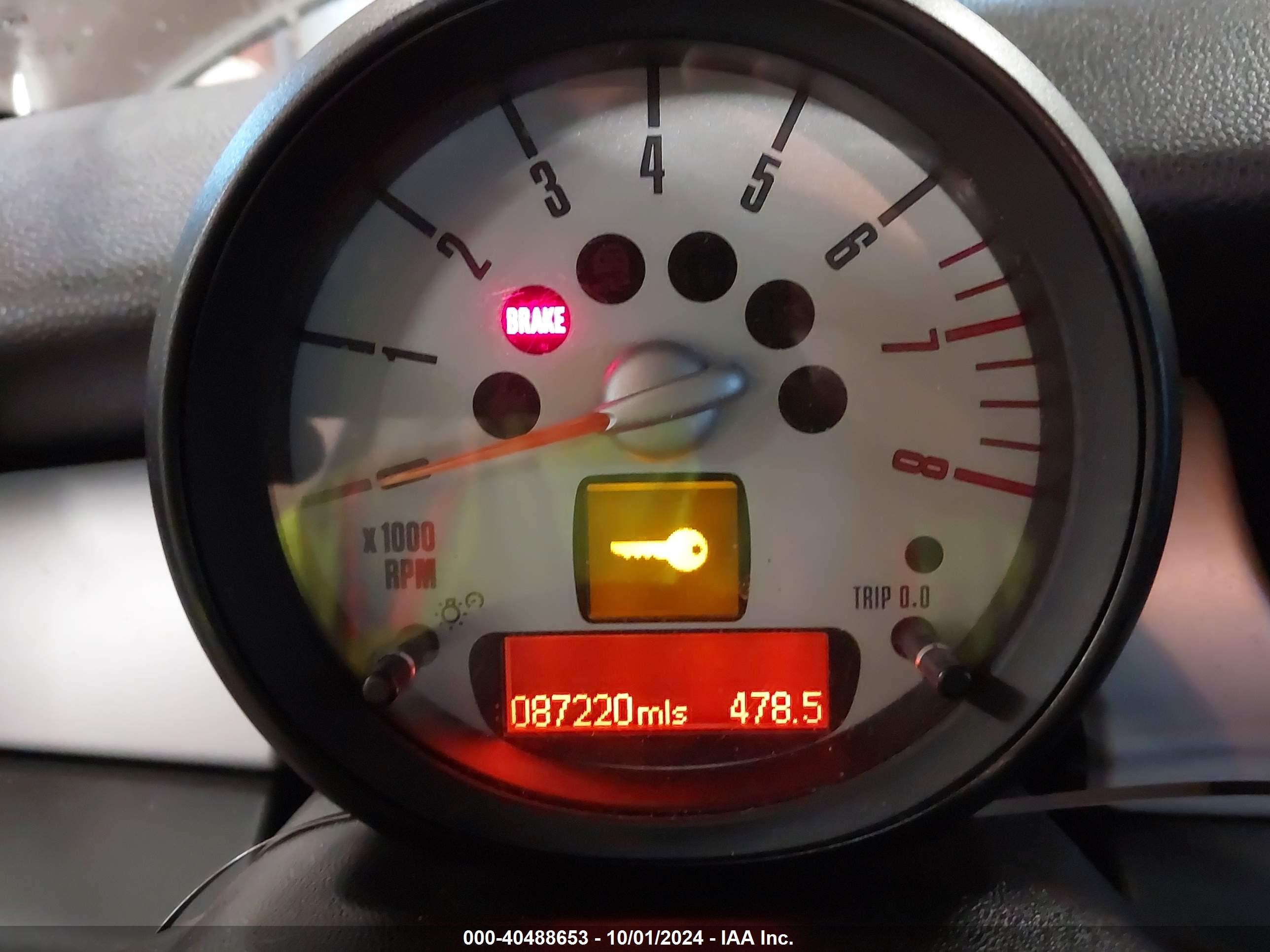2012 Mini Cooper   Brown vin: WMWSU3C53CT185649