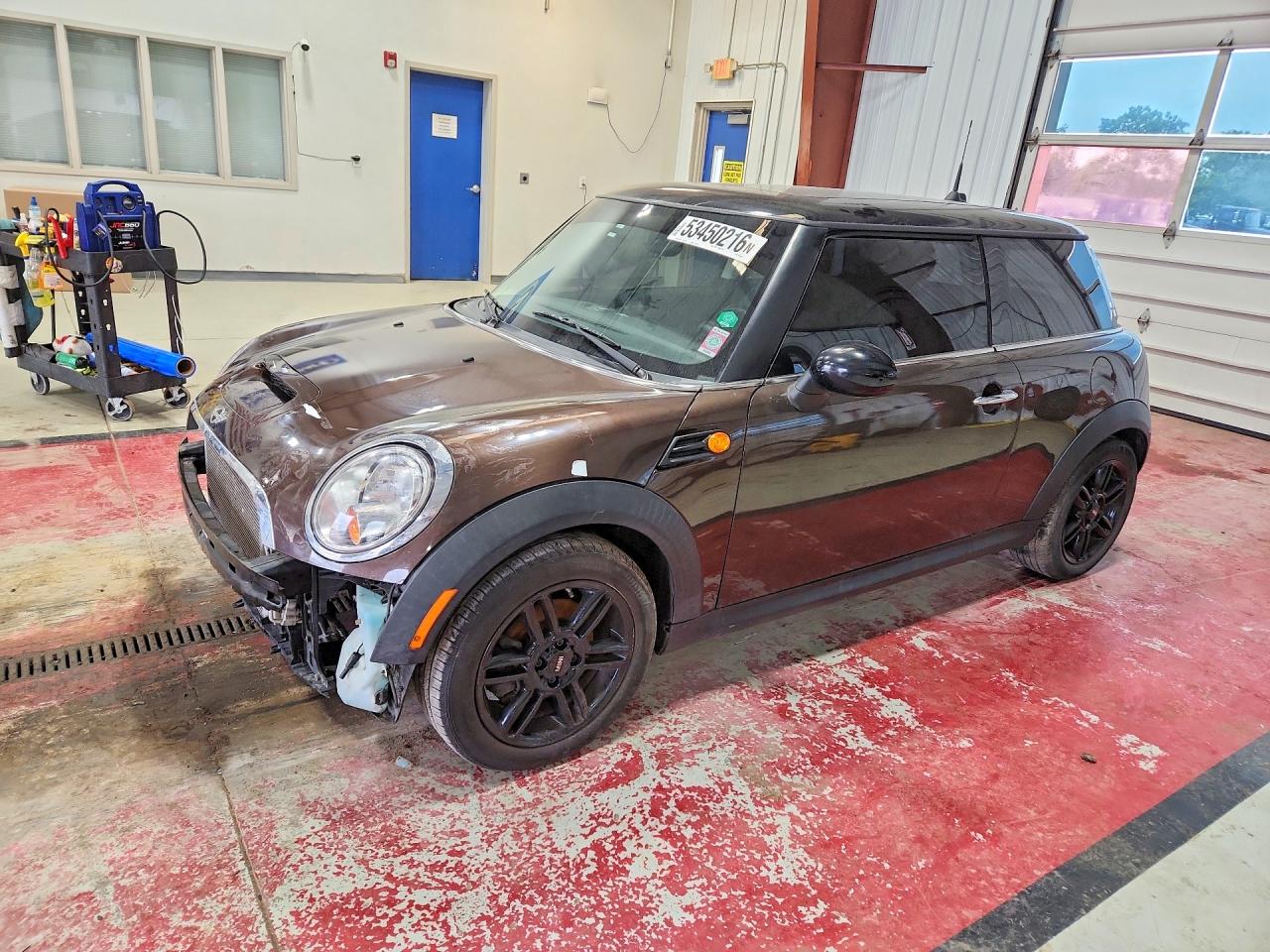 2012 Mini Cooper Tan vin: WMWSU3C53CT185649