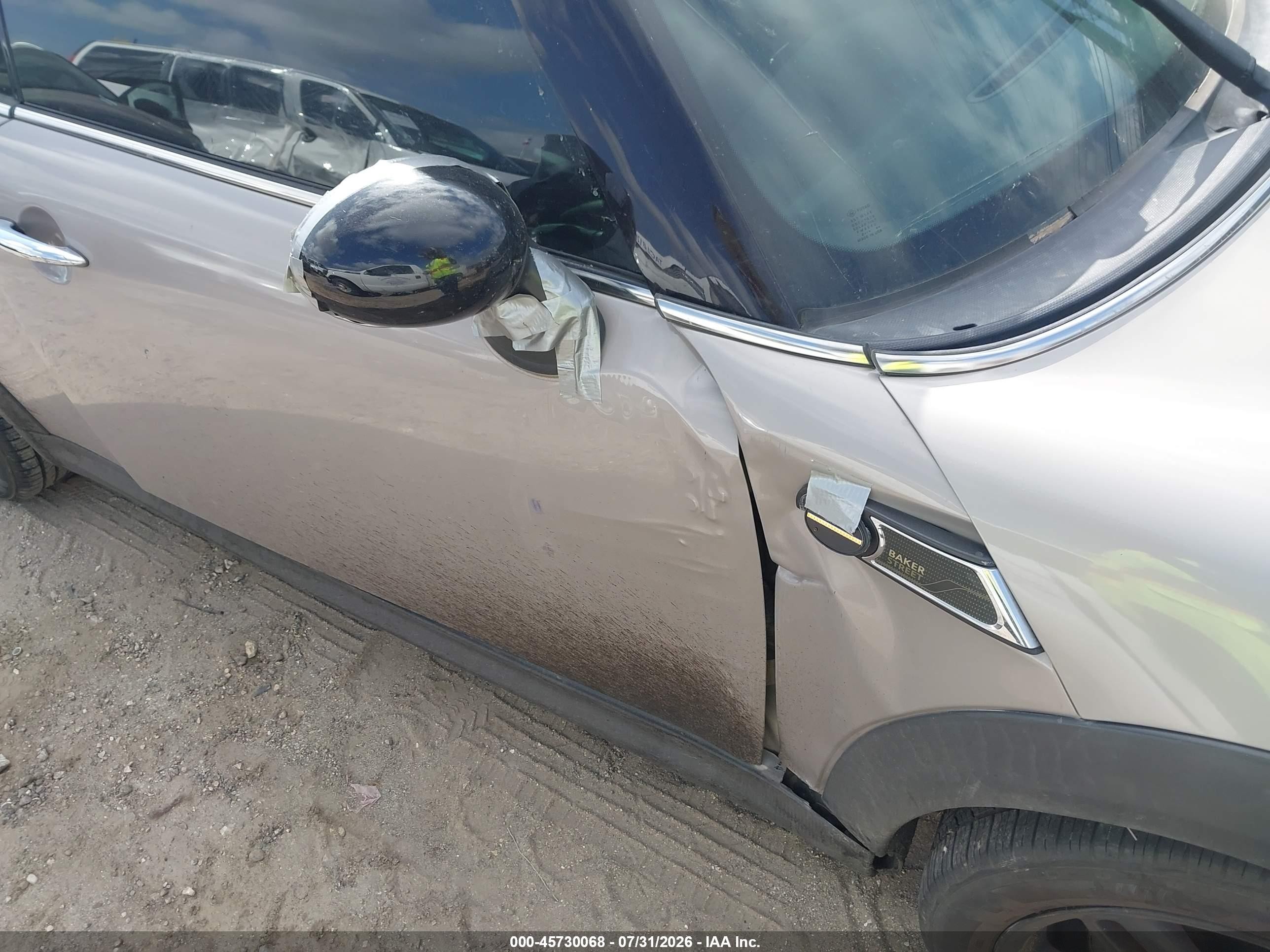 2012 Mini Cooper   Tan vin: WMWSU3C53CT264528