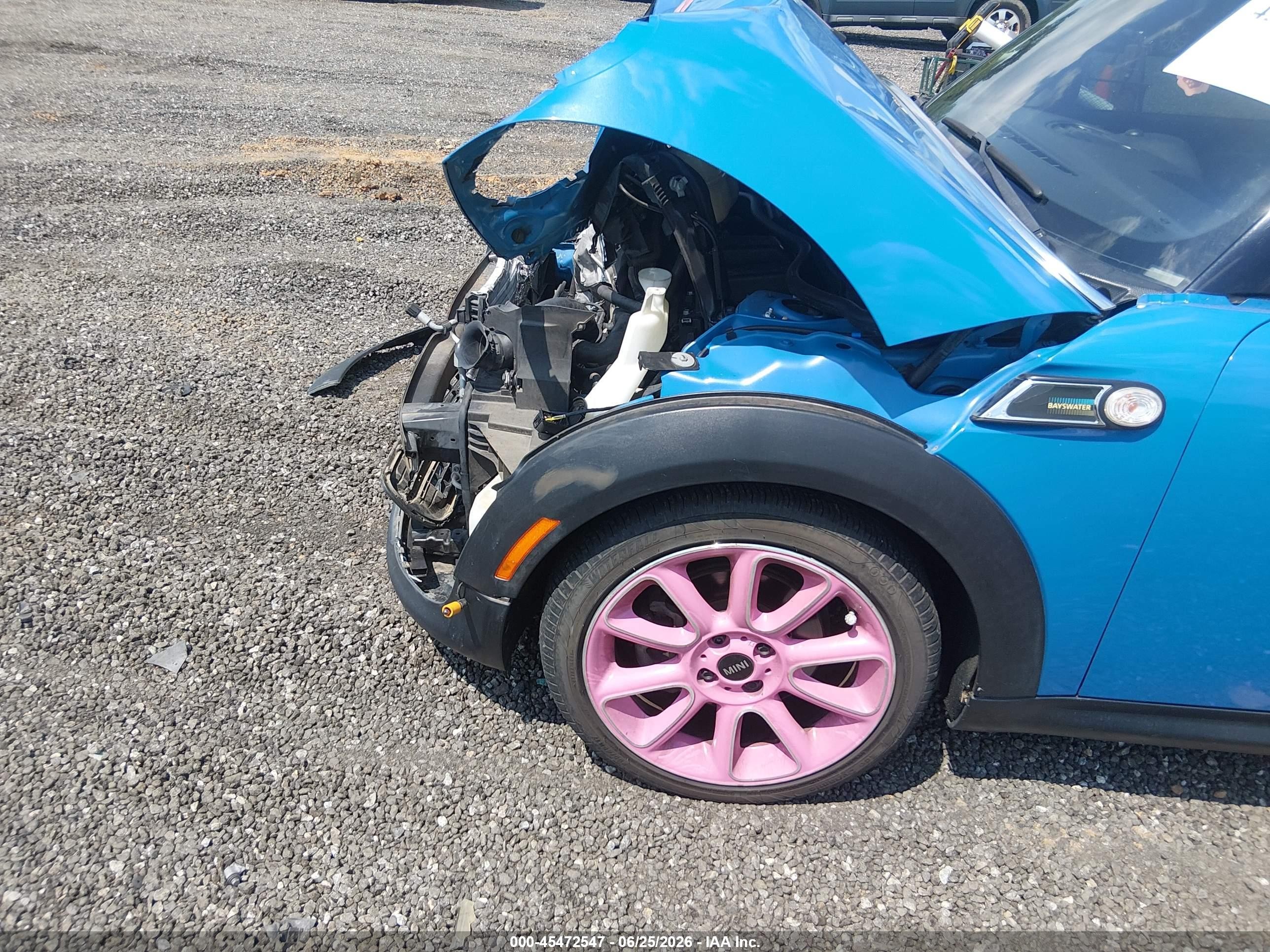 2012 Mini Cooper   Blue vin: WMWSU3C53CT541470