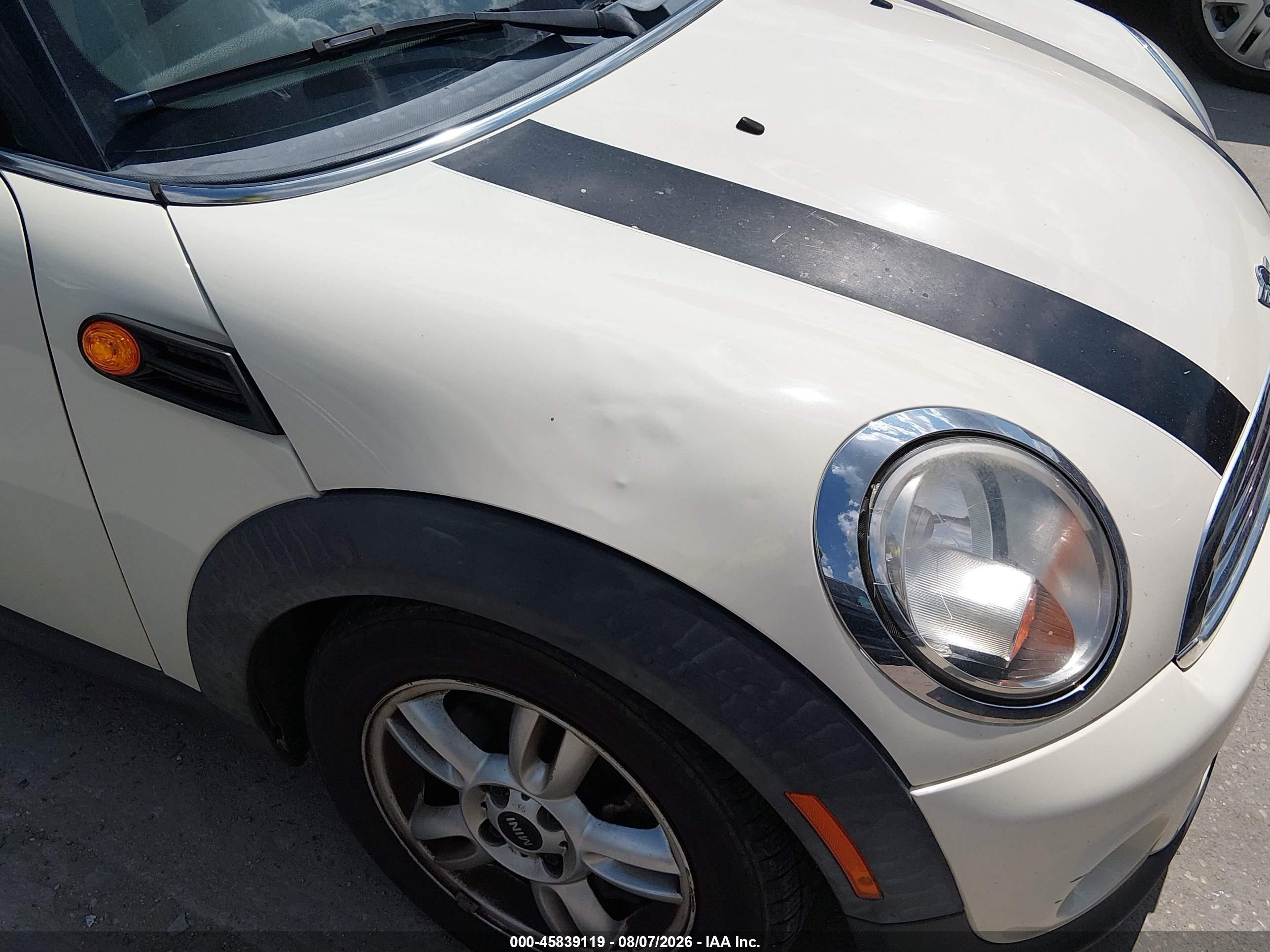2013 Mini Hardtop Cooper Champagne vin: WMWSU3C53DT544824