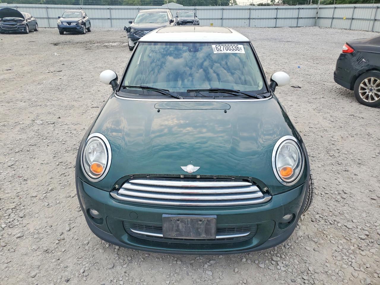 2013 Mini Cooper Green vin: WMWSU3C53DT549666