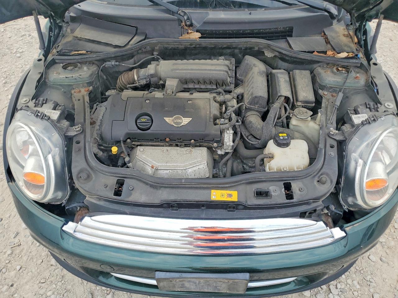 2013 Mini Cooper Green vin: WMWSU3C53DT549666