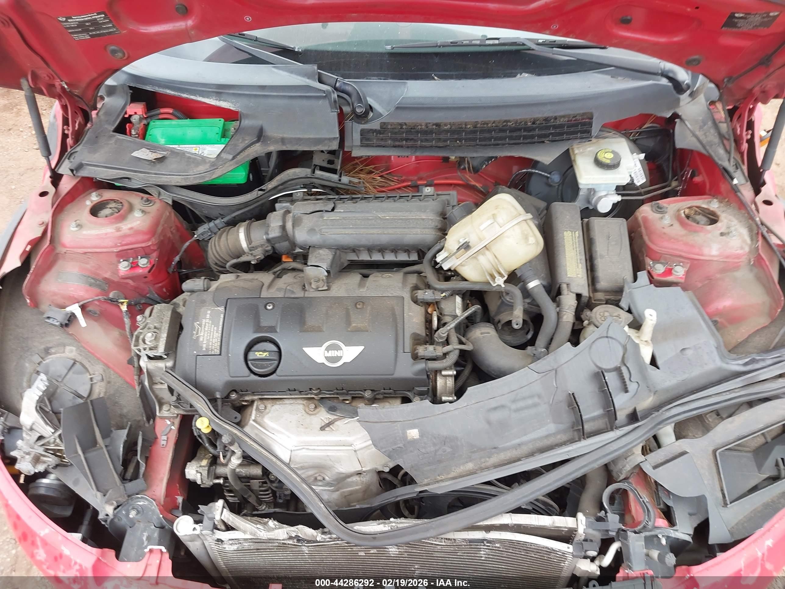 2012 Mini Cooper Red vin: WMWSU3C54CT254848