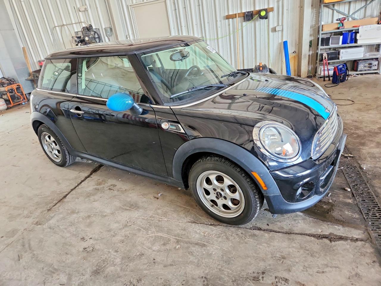 2013 Mini Cooper Black vin: WMWSU3C54DT370830