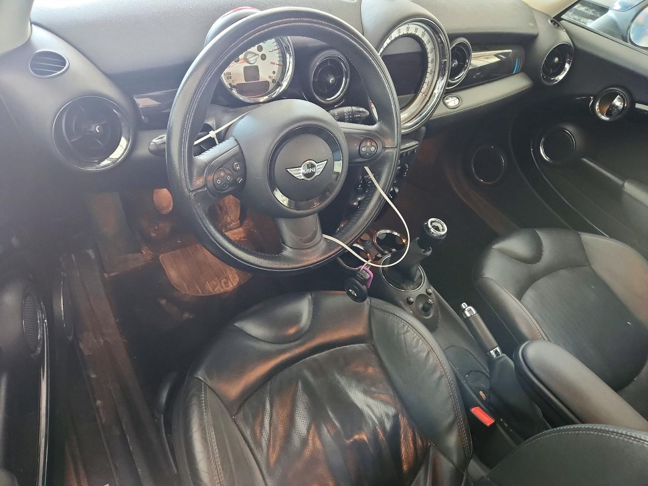 2013 Mini Cooper Black vin: WMWSU3C54DT370830