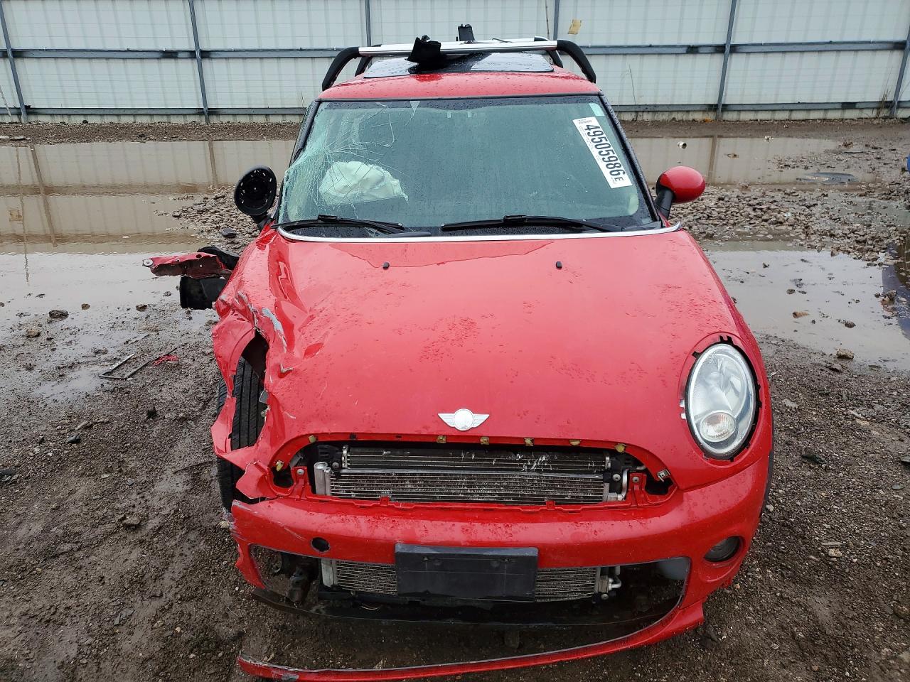 2013 Mini Cooper Red vin: WMWSU3C54DT370925
