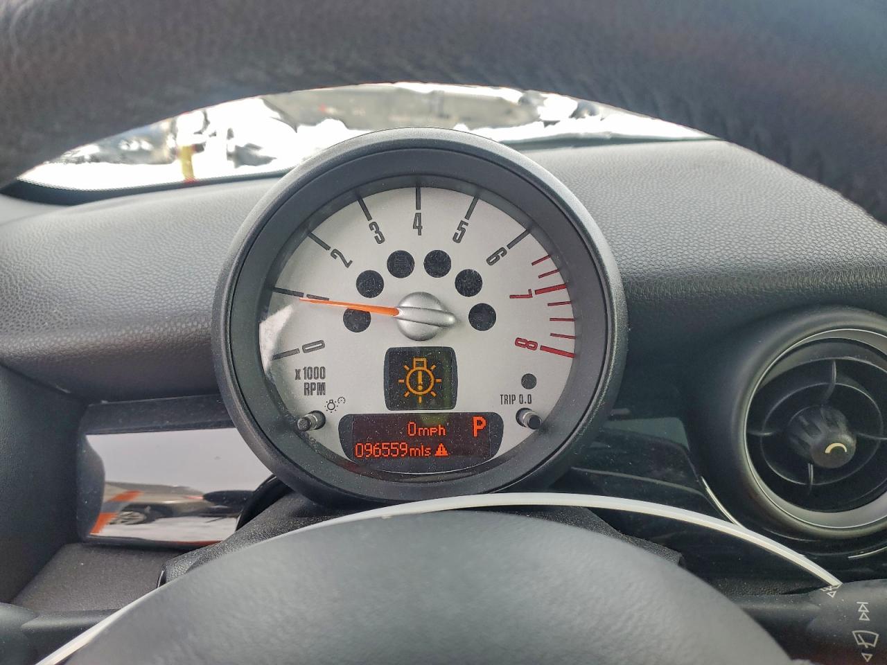 2013 Mini Cooper Черный vin: WMWSU3C54DT688558