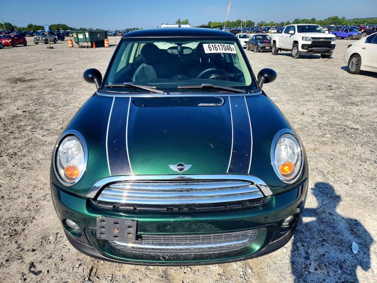 2012 Mini Cooper Green vin: WMWSU3C55CT367904