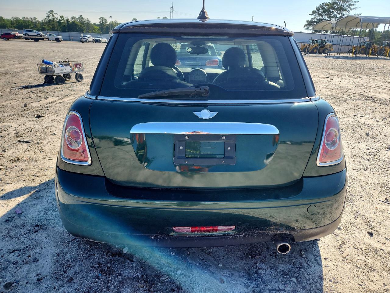 2012 Mini Cooper Green vin: WMWSU3C55CT367904