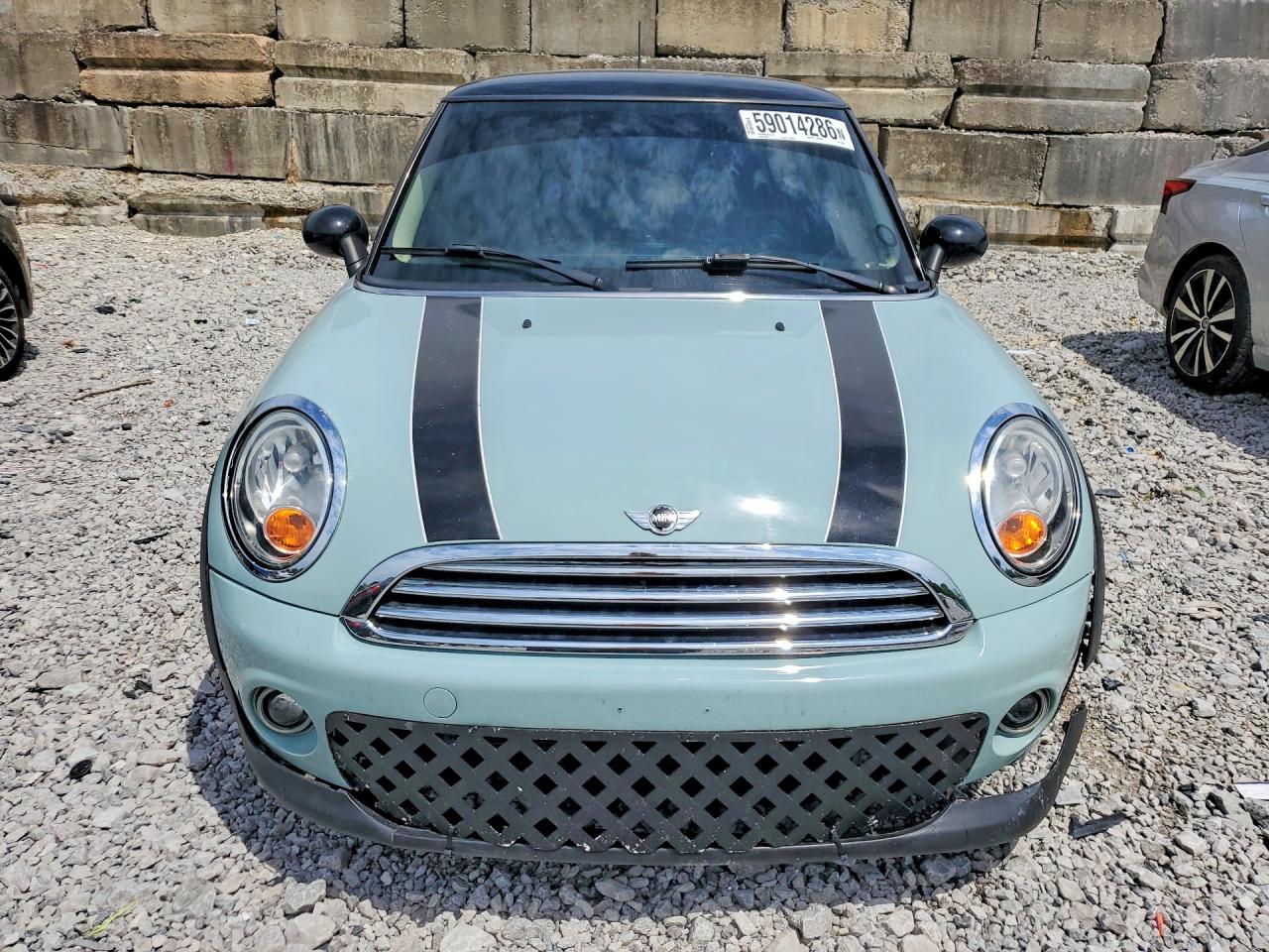 2013 Mini Cooper Teal vin: WMWSU3C55DT545604