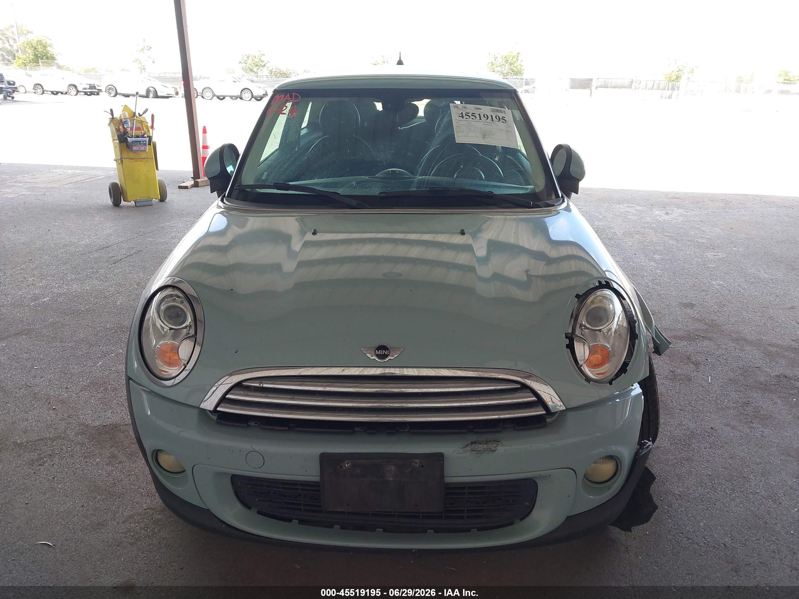 2013 Mini Hardtop Cooper Teal vin: WMWSU3C55DT678508