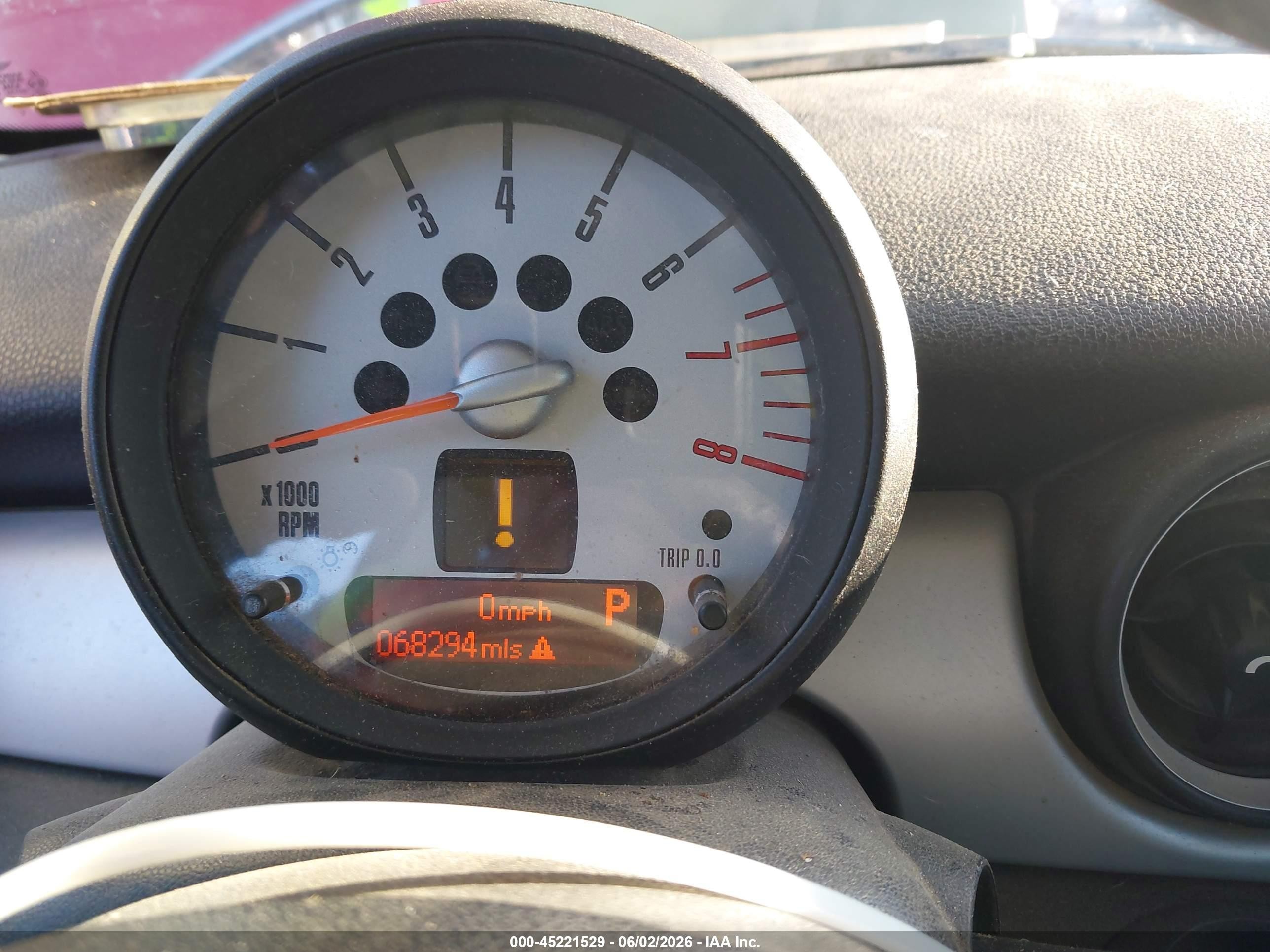 2013 Mini Hardtop Cooper Red vin: WMWSU3C55DT682400