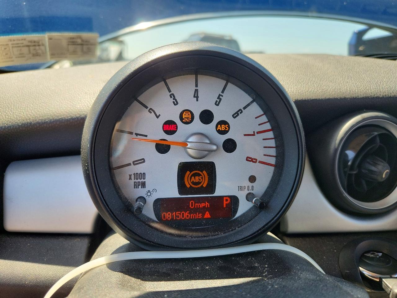 2013 Mini Cooper Синий vin: WMWSU3C55DT689279