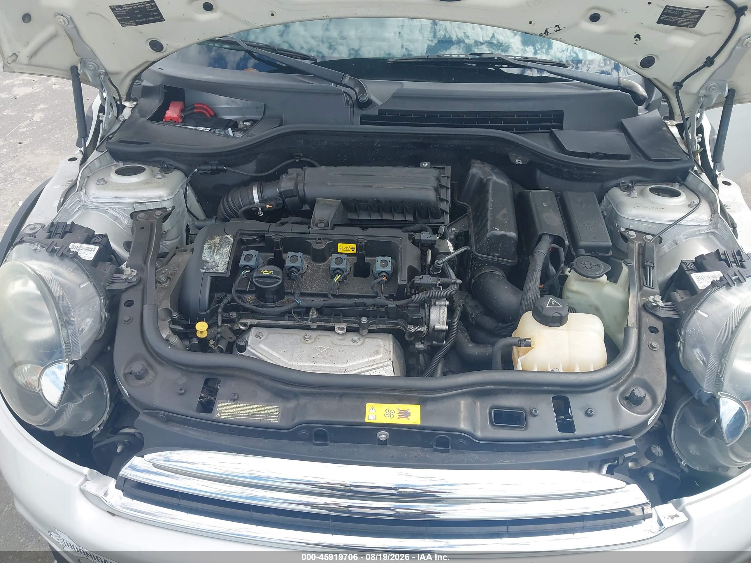 2012 Mini Cooper   Silver vin: WMWSU3C56CT369063