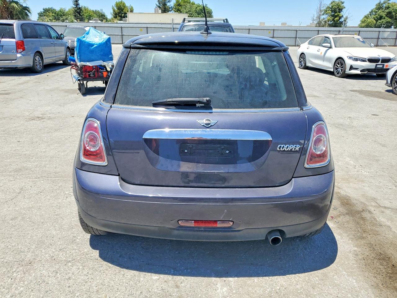 2013 Mini Cooper Gray vin: WMWSU3C56DT545949