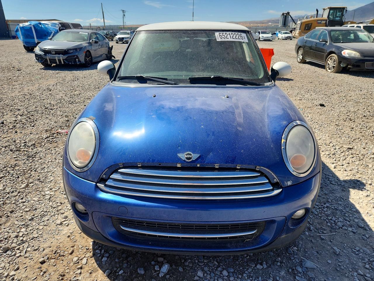 2012 Mini Cooper Blue vin: WMWSU3C57CT369427