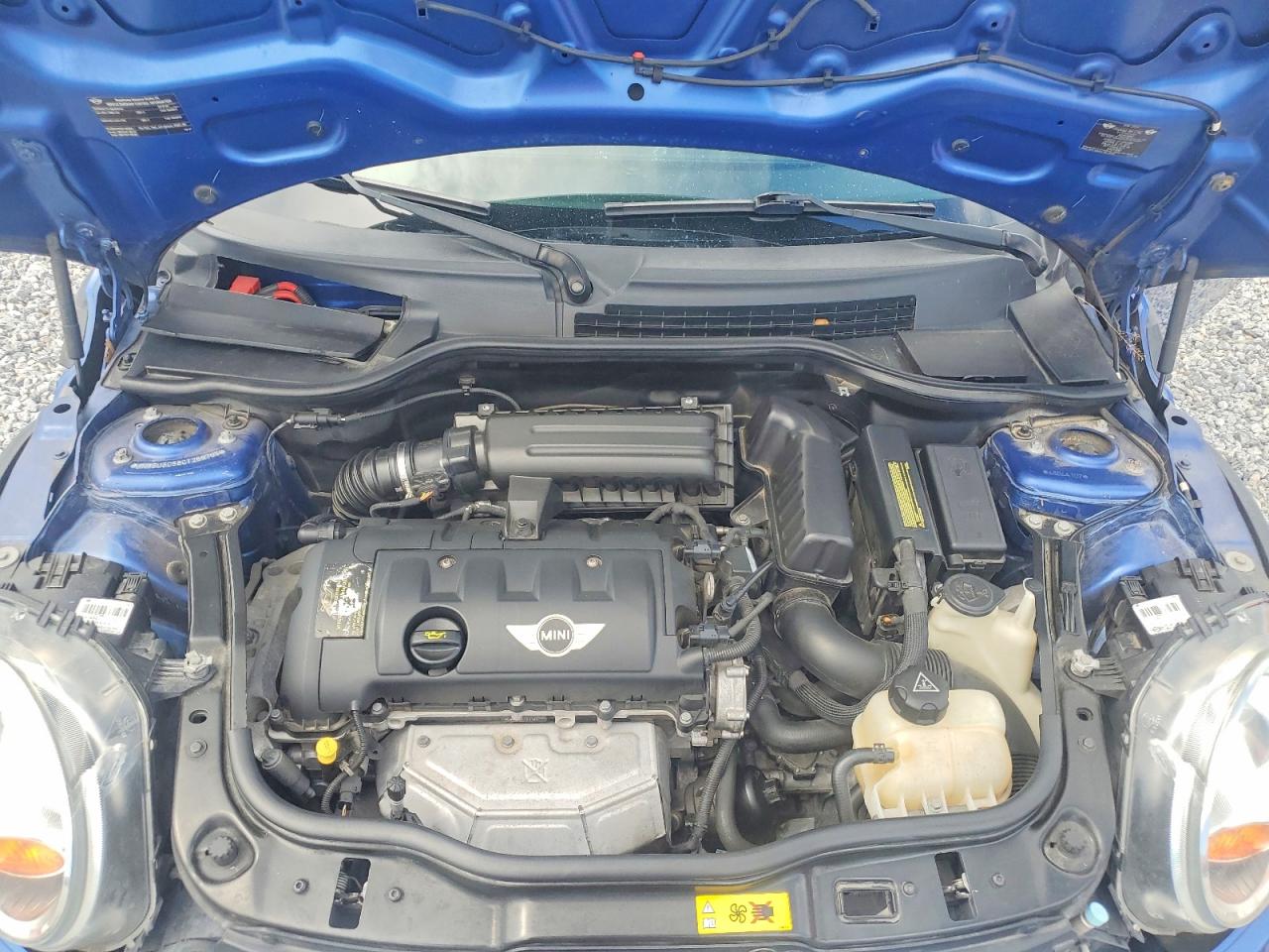 2012 Mini Cooper Blue vin: WMWSU3C58CT259793