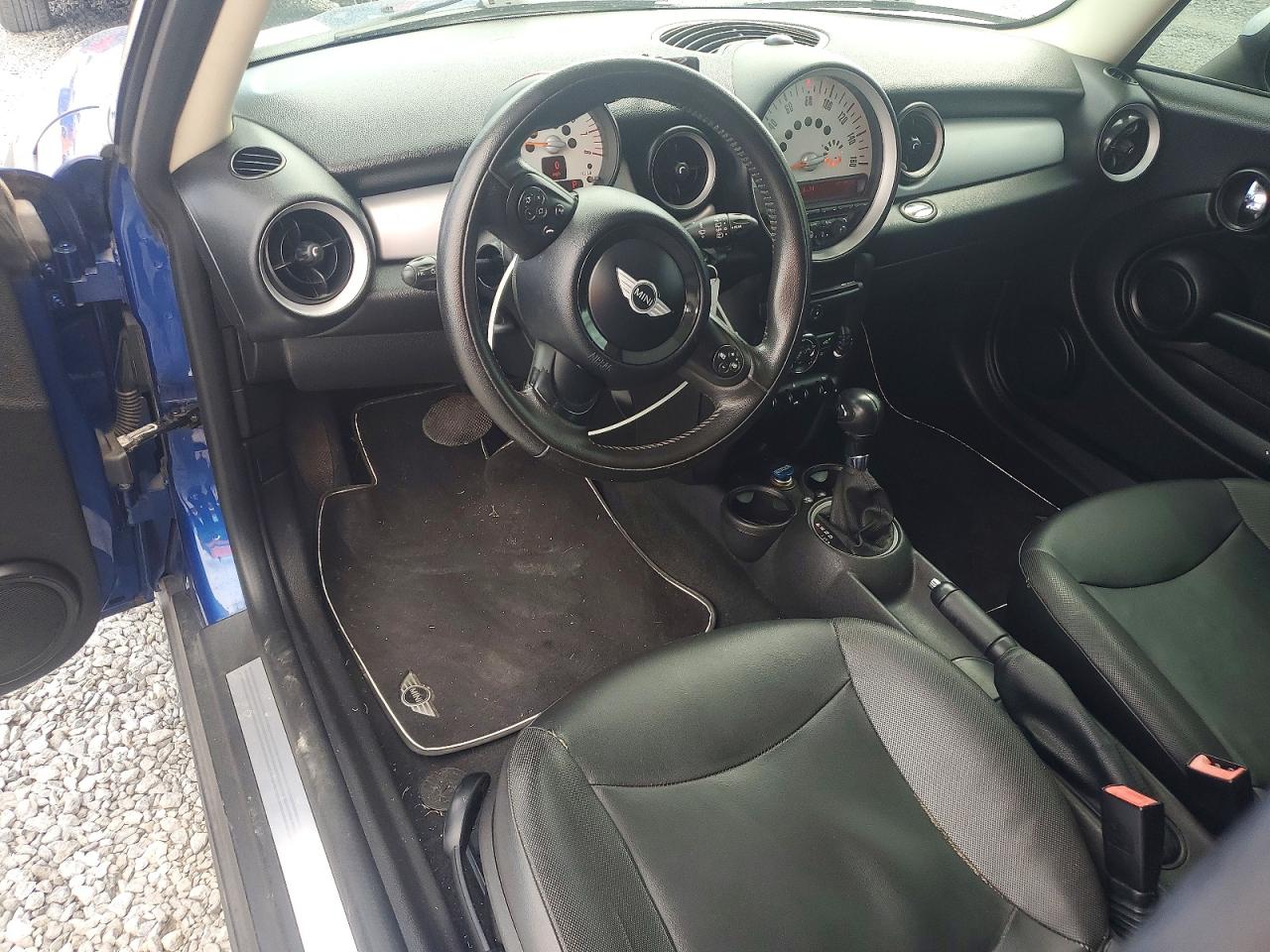 2012 Mini Cooper Blue vin: WMWSU3C58CT259793