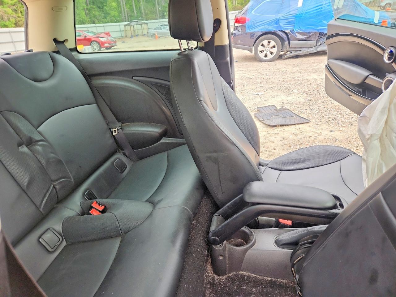 2013 Mini Cooper Белый vin: WMWSU3C58DT549498