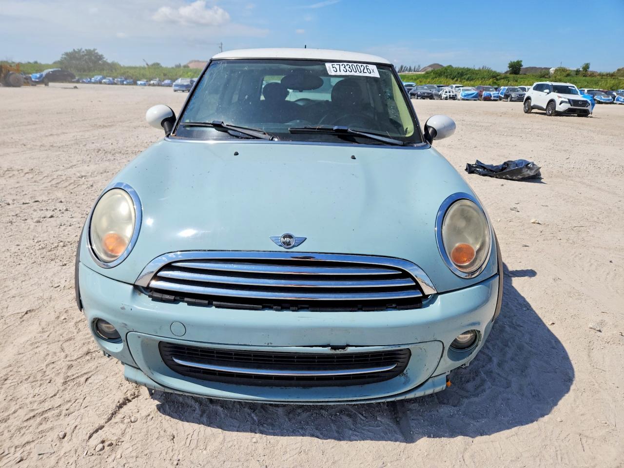 2012 Mini Cooper Teal vin: WMWSU3C59CT259124