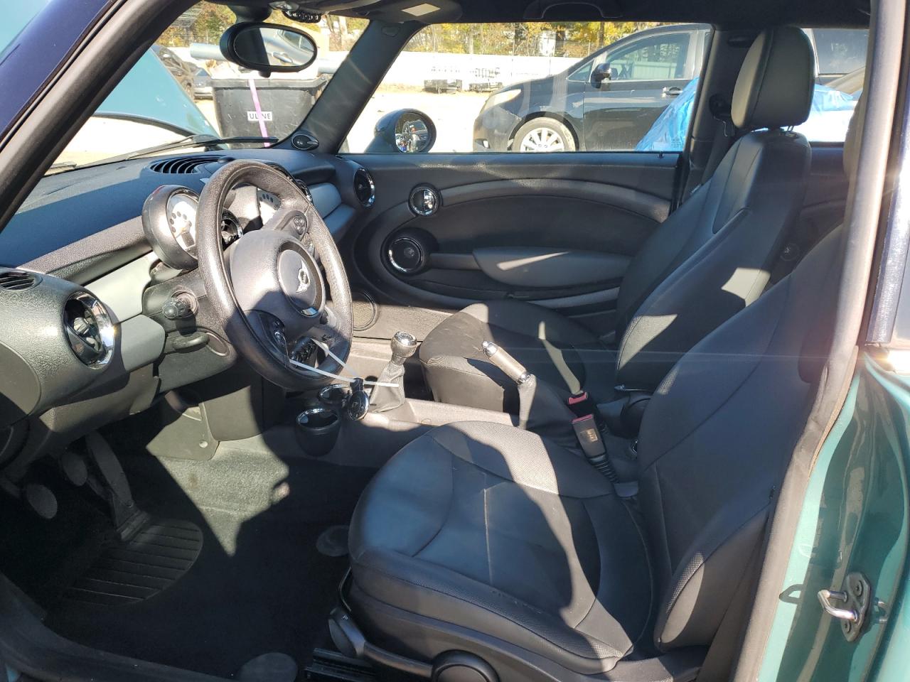 2012 Mini Cooper Turquoise vin: WMWSU3C59CT367615