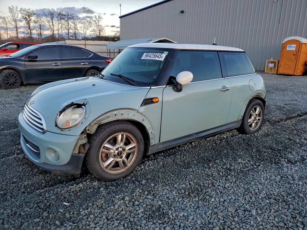 2013 Mini Cooper Turquoise vin: WMWSU3C59DT373822
