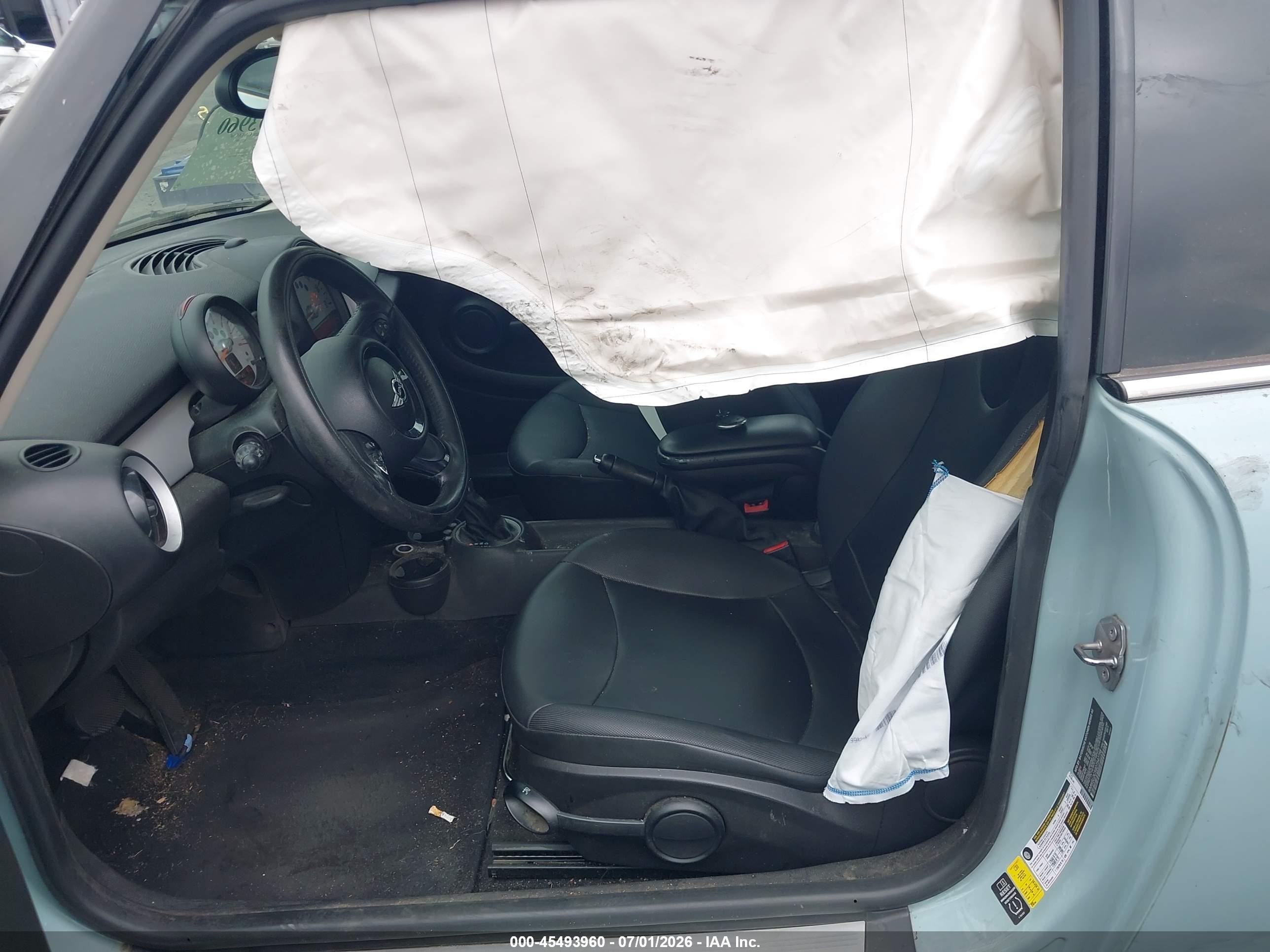 2013 Mini Hardtop Cooper Light Blue vin: WMWSU3C59DT547758