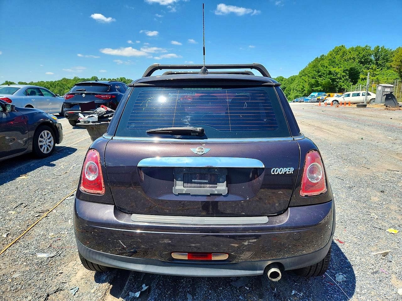 2013 Mini Cooper Purple vin: WMWSU3C59DT689267