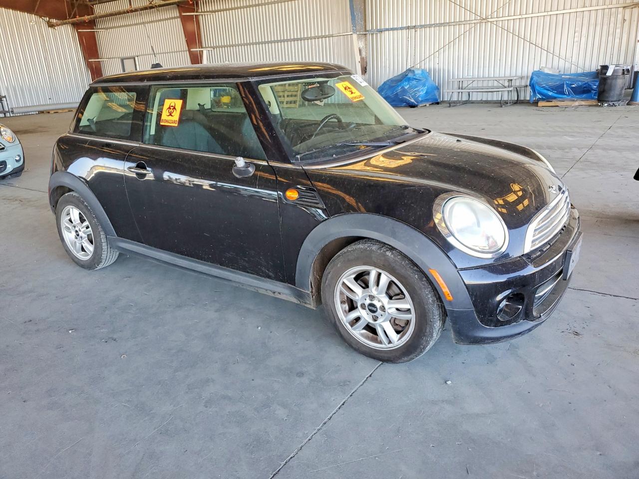2011 Mini Cooper Black vin: WMWSU3C5XBT092979