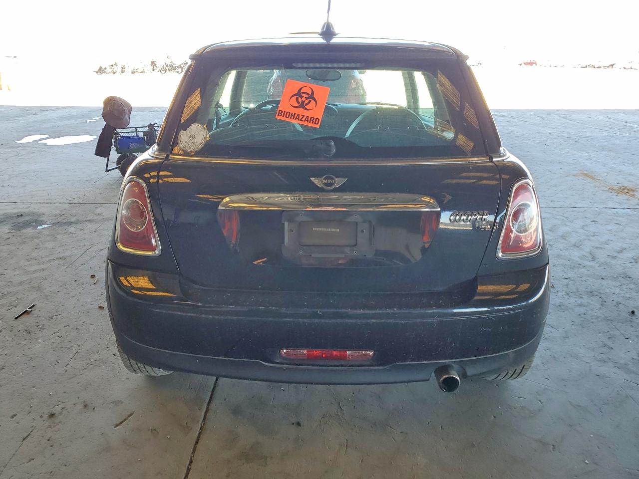 2011 Mini Cooper Black vin: WMWSU3C5XBT092979