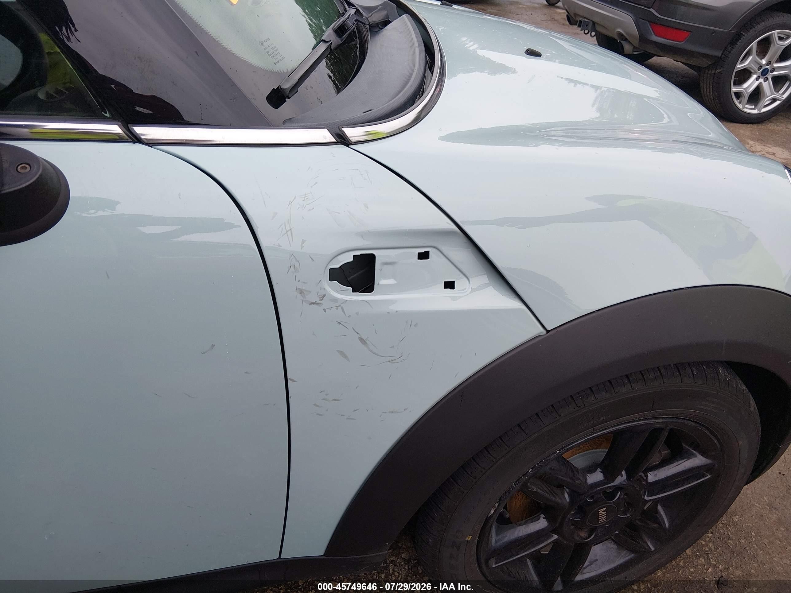 2012 Mini Cooper   Green vin: WMWSU3C5XCT264316