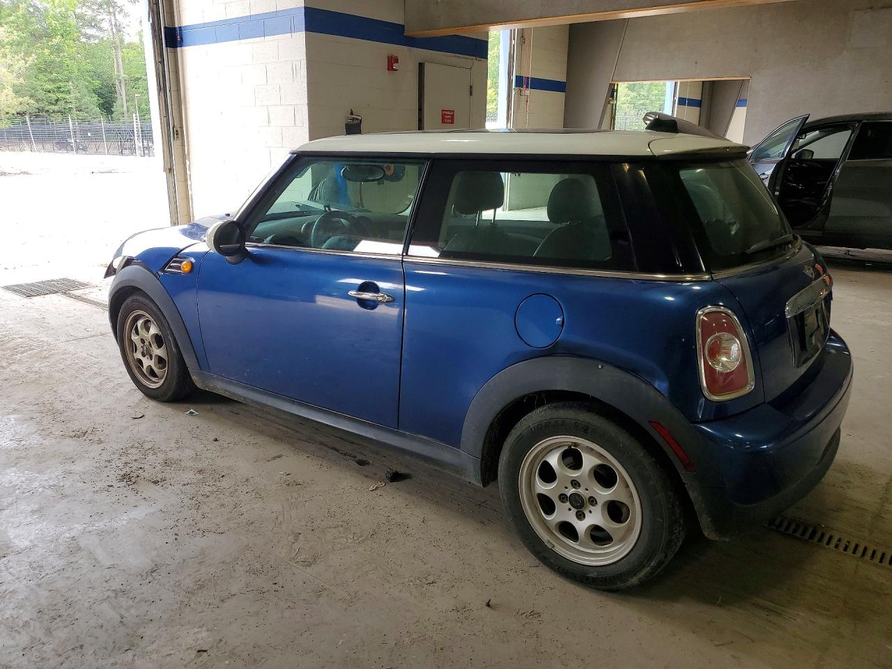 2012 Mini Cooper Blue vin: WMWSU3C5XCT541191