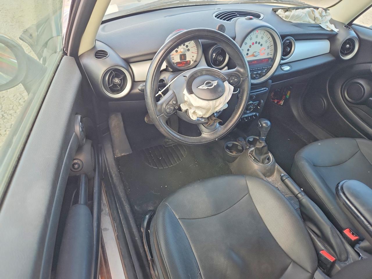 2012 Mini Cooper Black vin: WMWSU3C5XCT543748