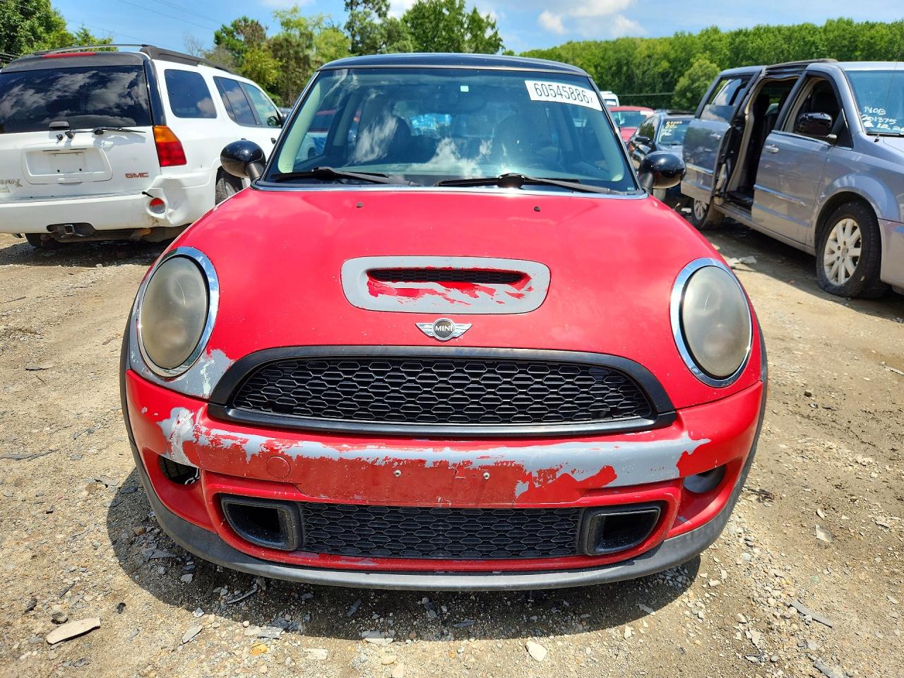 2011 Mini Cooper S Red vin: WMWSV3C50BTY25229
