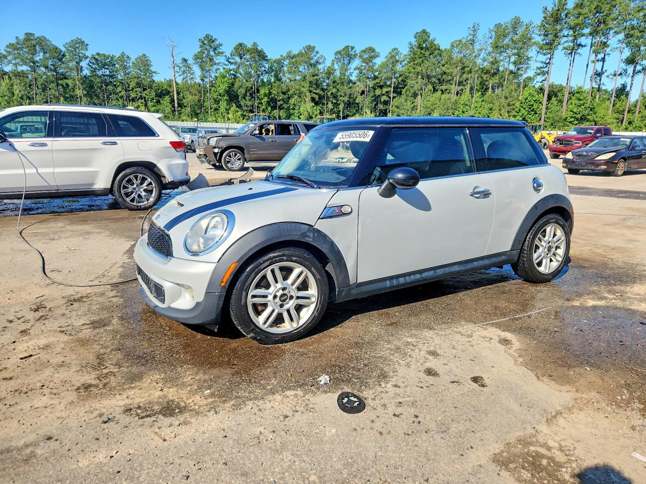 2013 Mini Cooper S Silver vin: WMWSV3C50DT390246